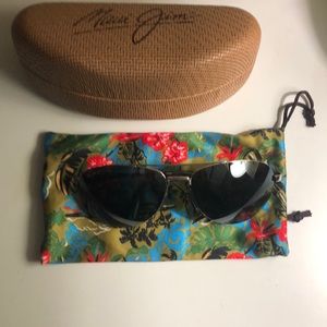Maui Jim Pilot sunglasses/ silver/neutral grey 100%uv protection unisex/ new